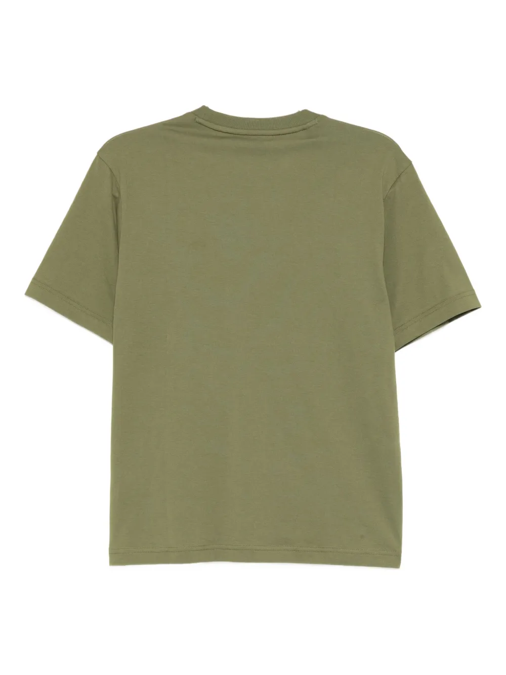 Lacoste Katoenen T-shirt met logopatch Groen