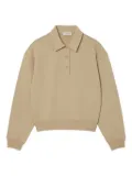 Lacoste logo-patch polo top - Neutrals