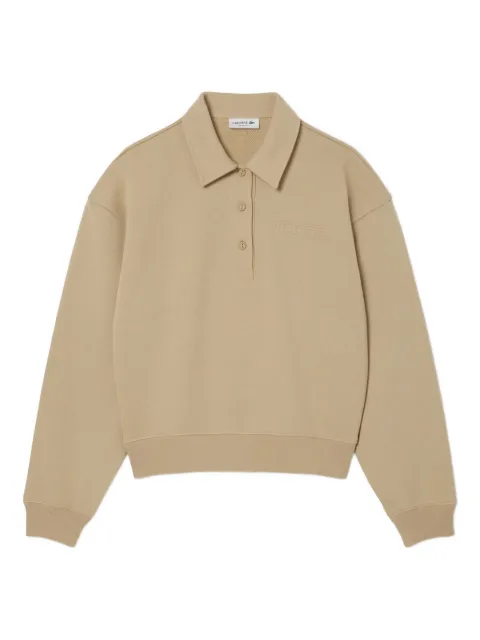 Lacoste logo-patch polo top