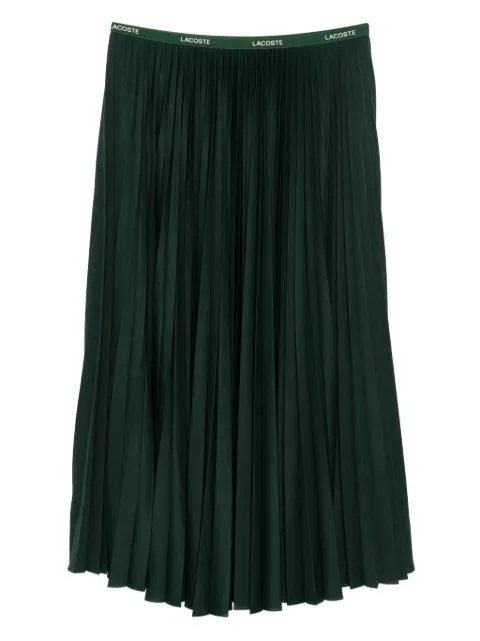 Lacoste falda con pliegues y logo en la pretina