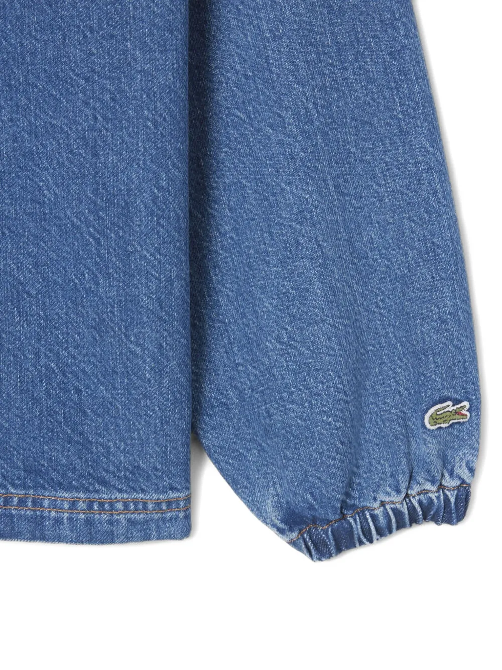 Lacoste Denim trui met capuchon Blauw