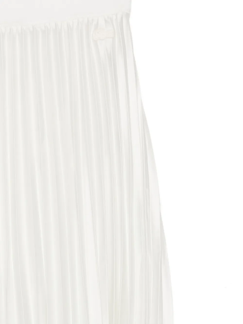Lacoste Logo-embroidered Skirt In White