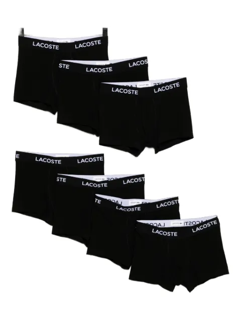 Lacoste logo-waistband boxer briefs (set of seven)