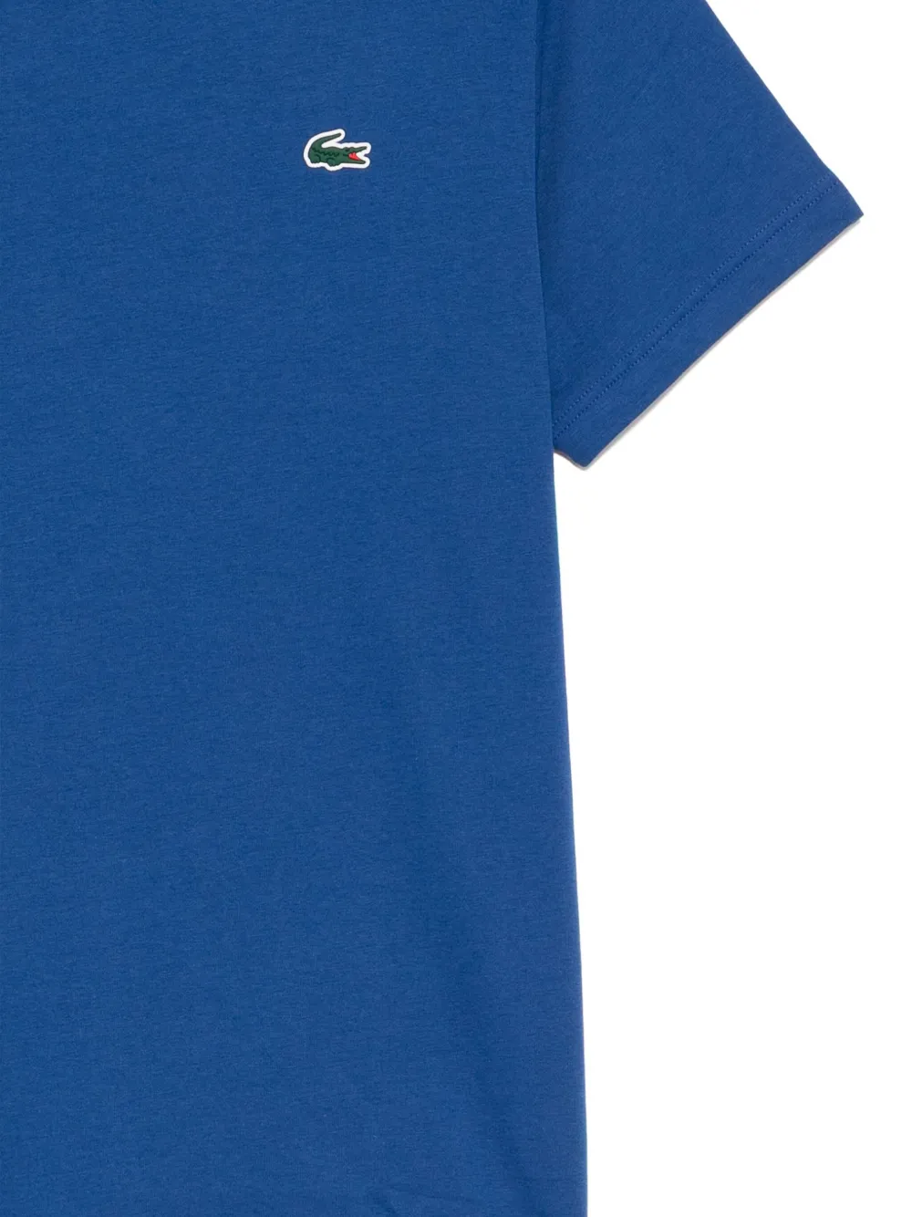 Lacoste T-shirt met geborduurd logo Blauw