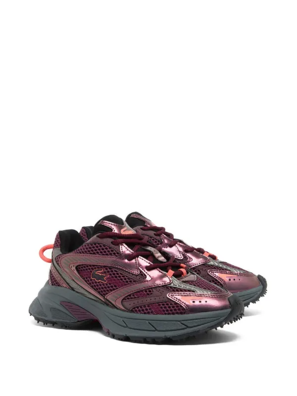 Lacoste L003 Neo Shot lace-up Sneakers | Purple | FARFETCH