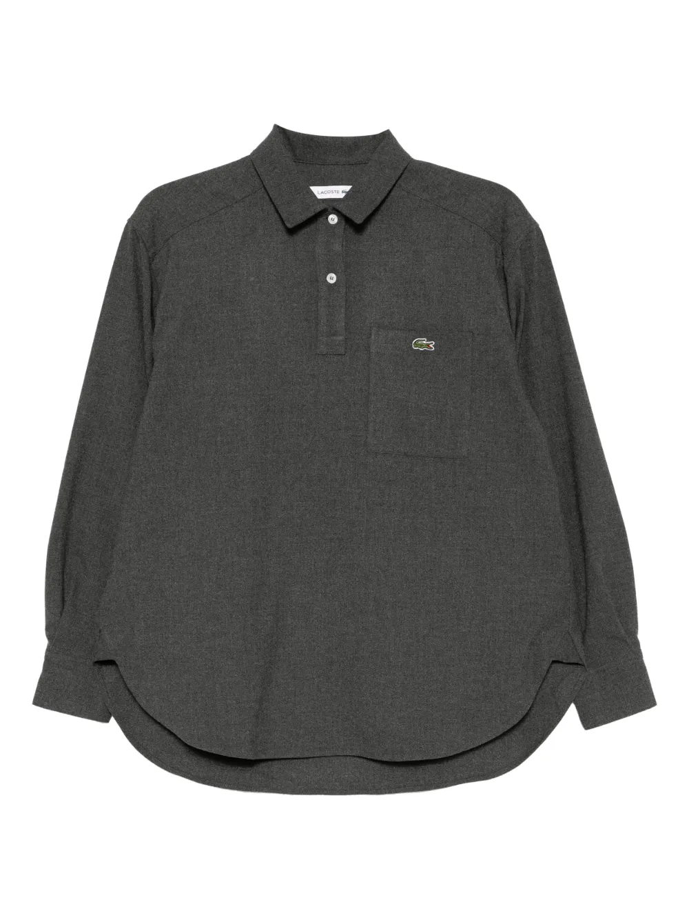 Lacoste Blusa con logo - Grigio
