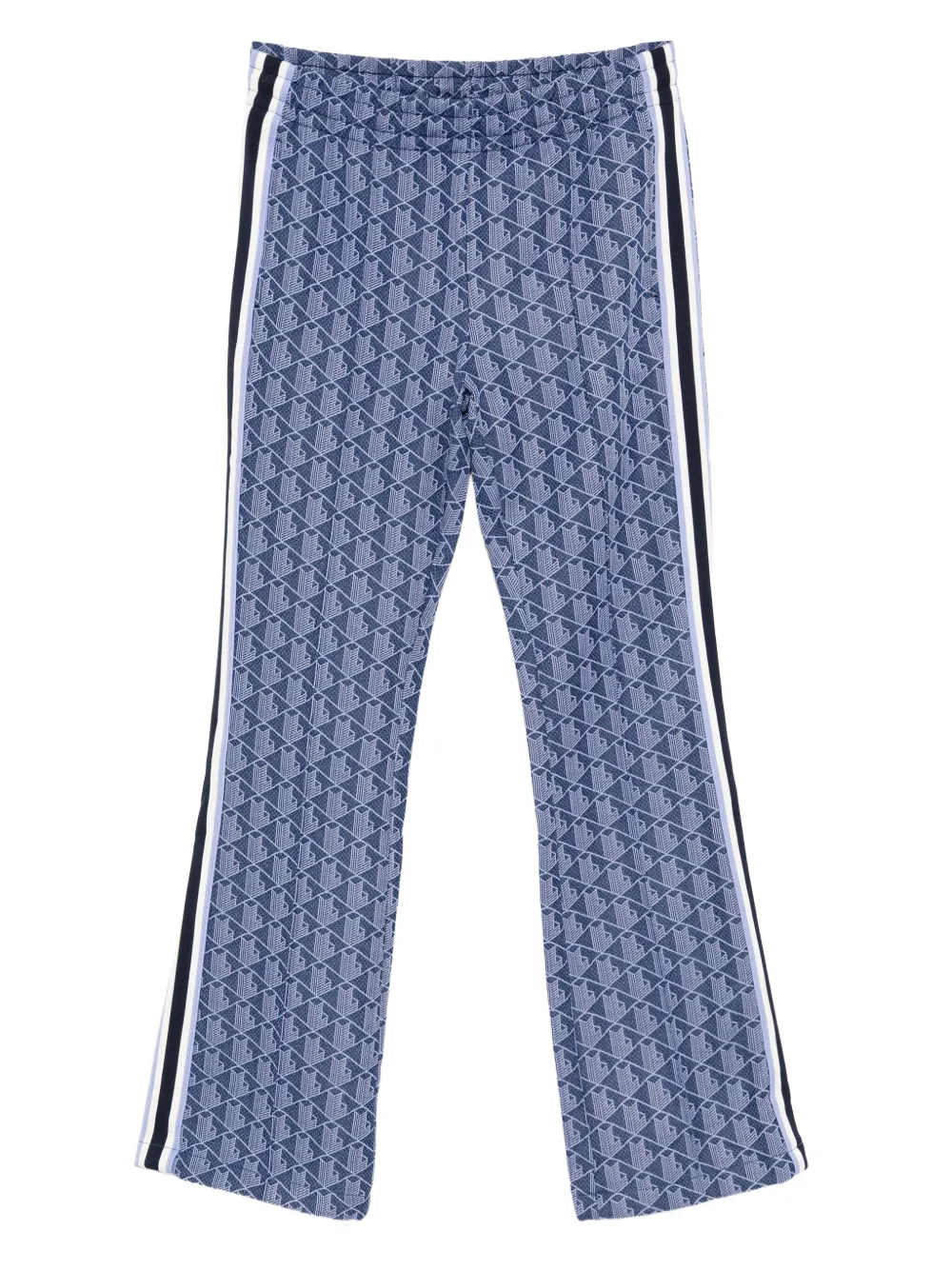 Lacoste Broek met monogram Blauw