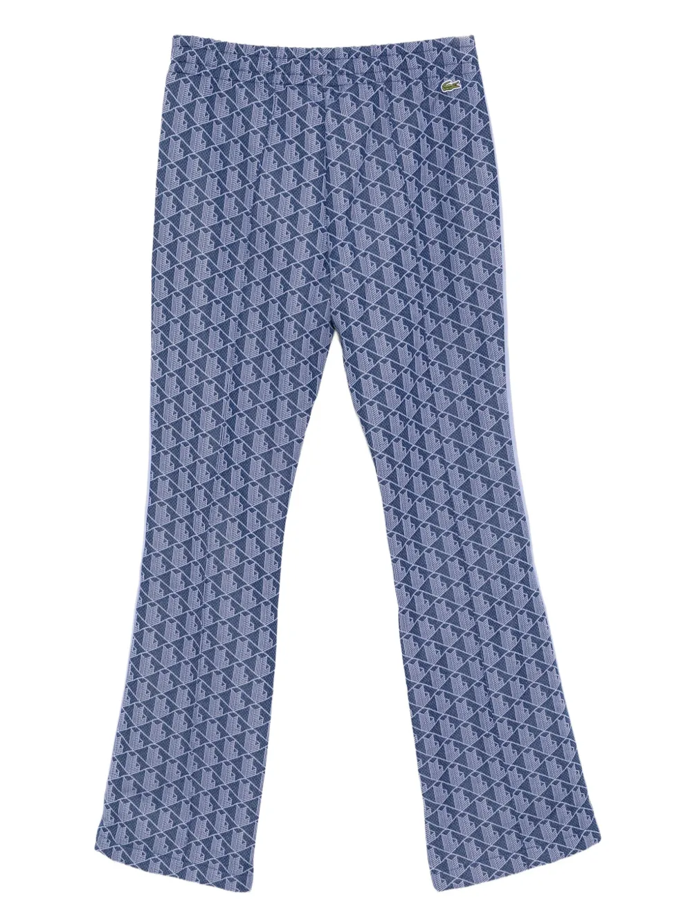 Lacoste Broek met monogram - Blauw