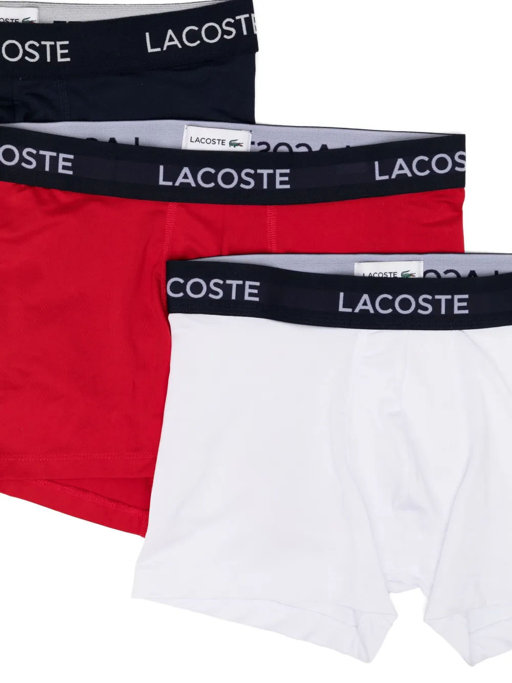 Lacoste logo-waistband boxers Blauw