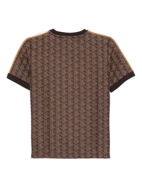 Lacoste モノグラム Tシャツ | ブラウン | FARFETCH JP