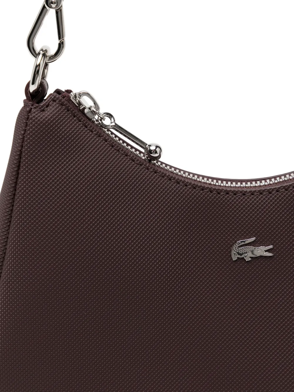 Lacoste Crossbodytas met logoplakkaat Bruin