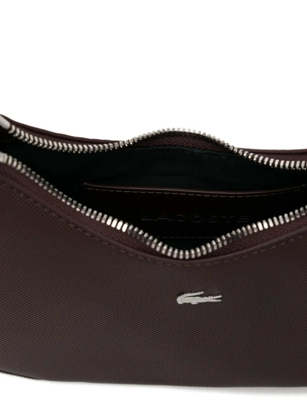 Lacoste Crossbodytas met logoplakkaat Bruin