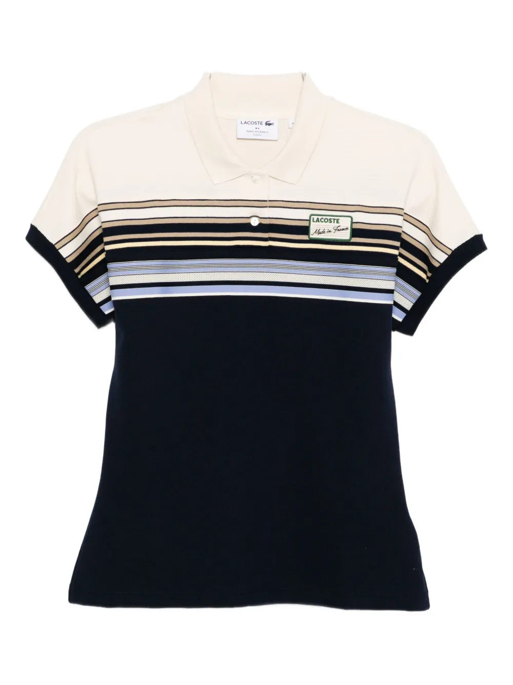 Lacoste striped polo shirt - Blu
