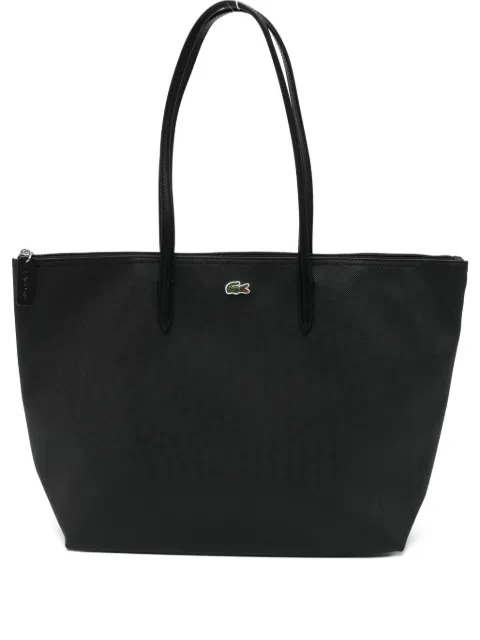 Lacoste logo-embroidered tote bag