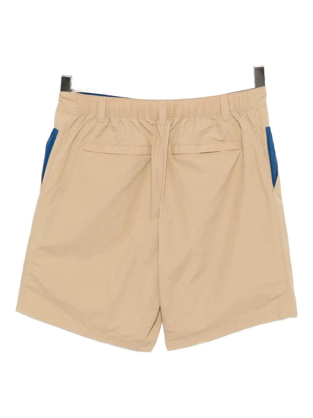 Lacoste Shorts met geborduurd logo - Bruin