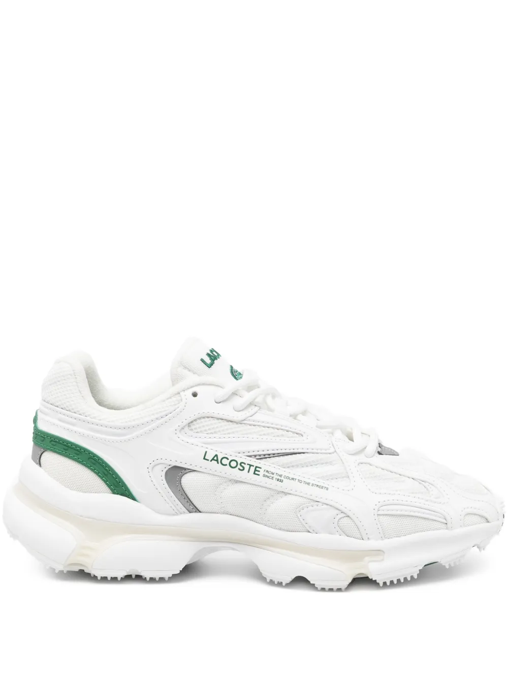 Lacoste logo-printed trainers | White | Image 1