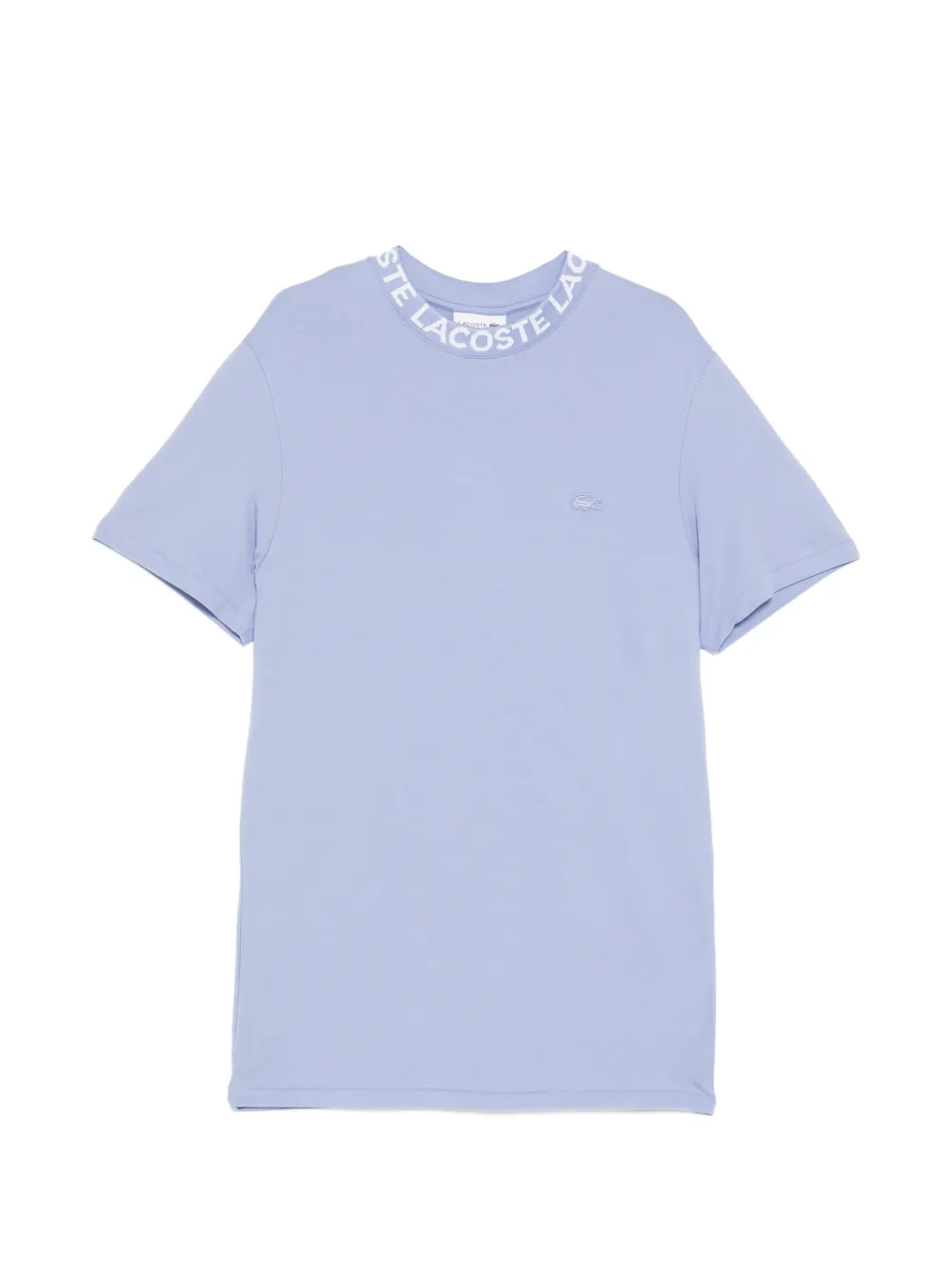 Lacoste logo crew neck T-shirt - Blau