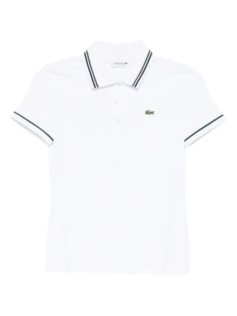 Lacoste logo-embroidered polo shirt