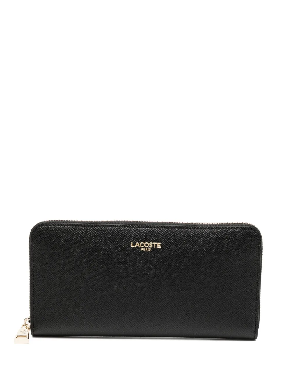 Lacoste レザー 財布 - ブラック Lacoste レザー 財布 - ブラック