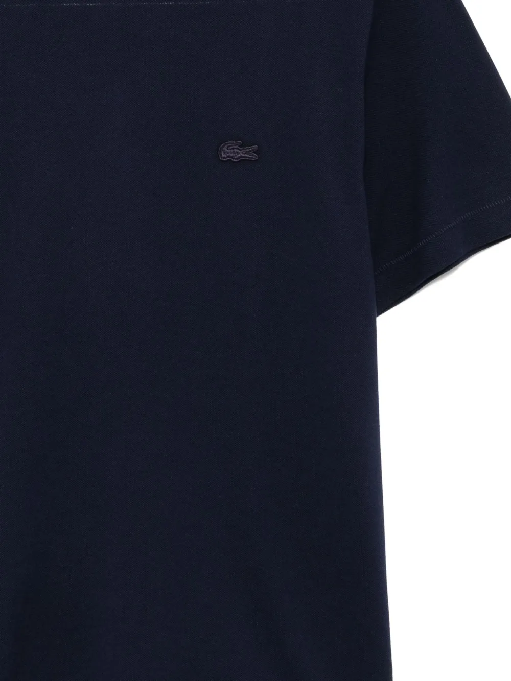 Lacoste T-shirt met geborduurd logo Blauw