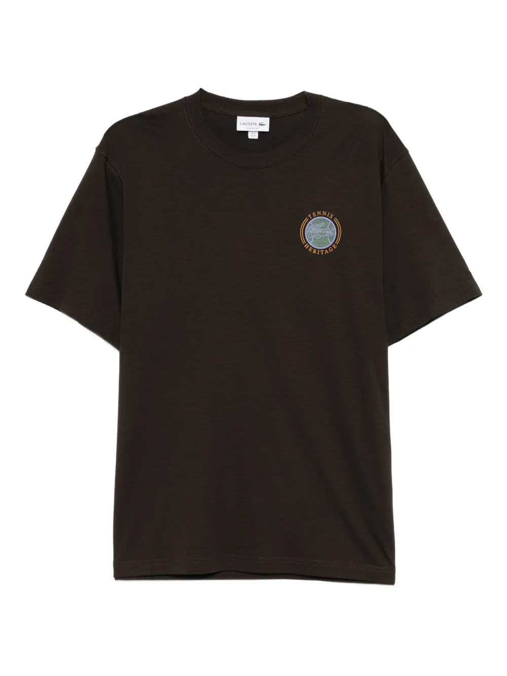 Lacoste プリント Tシャツ - ブラウン Lacoste プリント Tシャツ - ブラウン