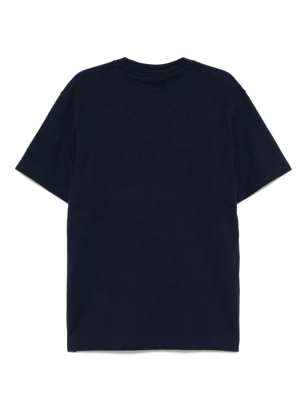 Lacoste T-shirt met geborduurd logo - Blauw