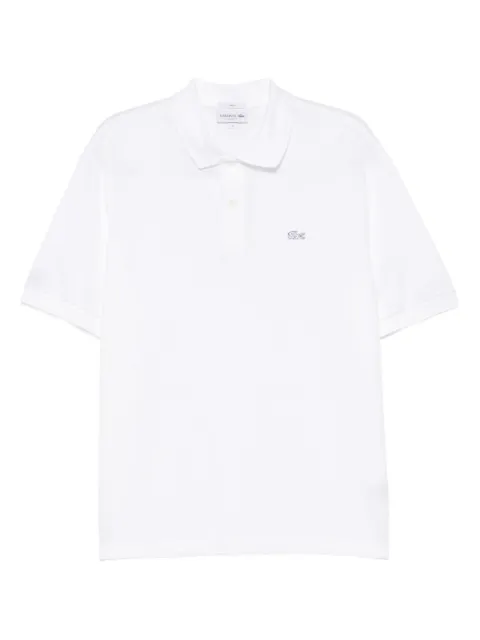 Lacoste logo-embroidered polo shirt 