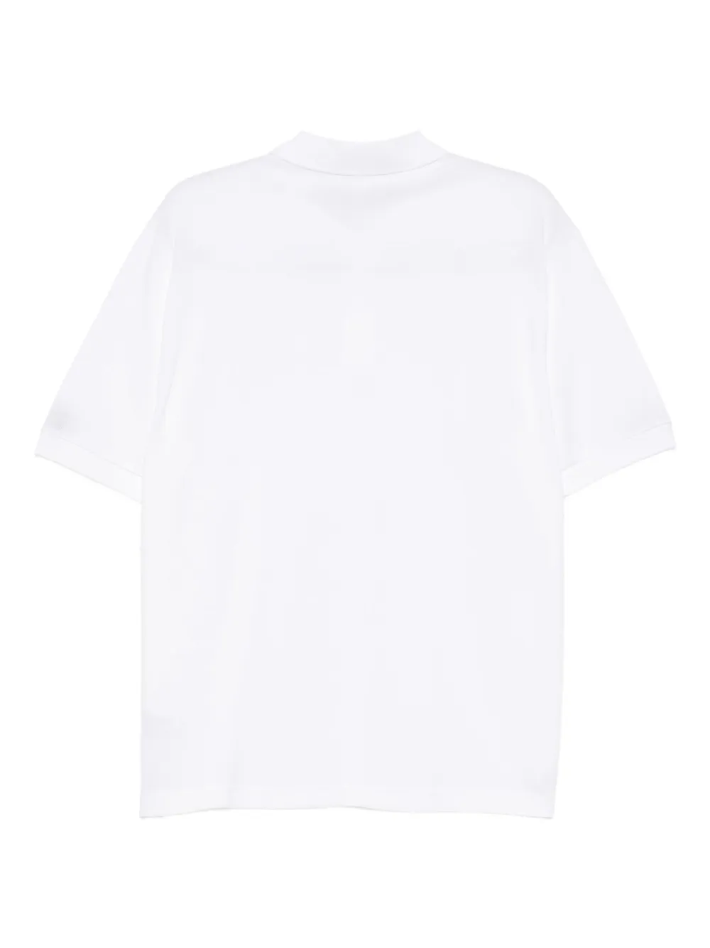 Lacoste Poloshirt met geborduurd logo - Wit