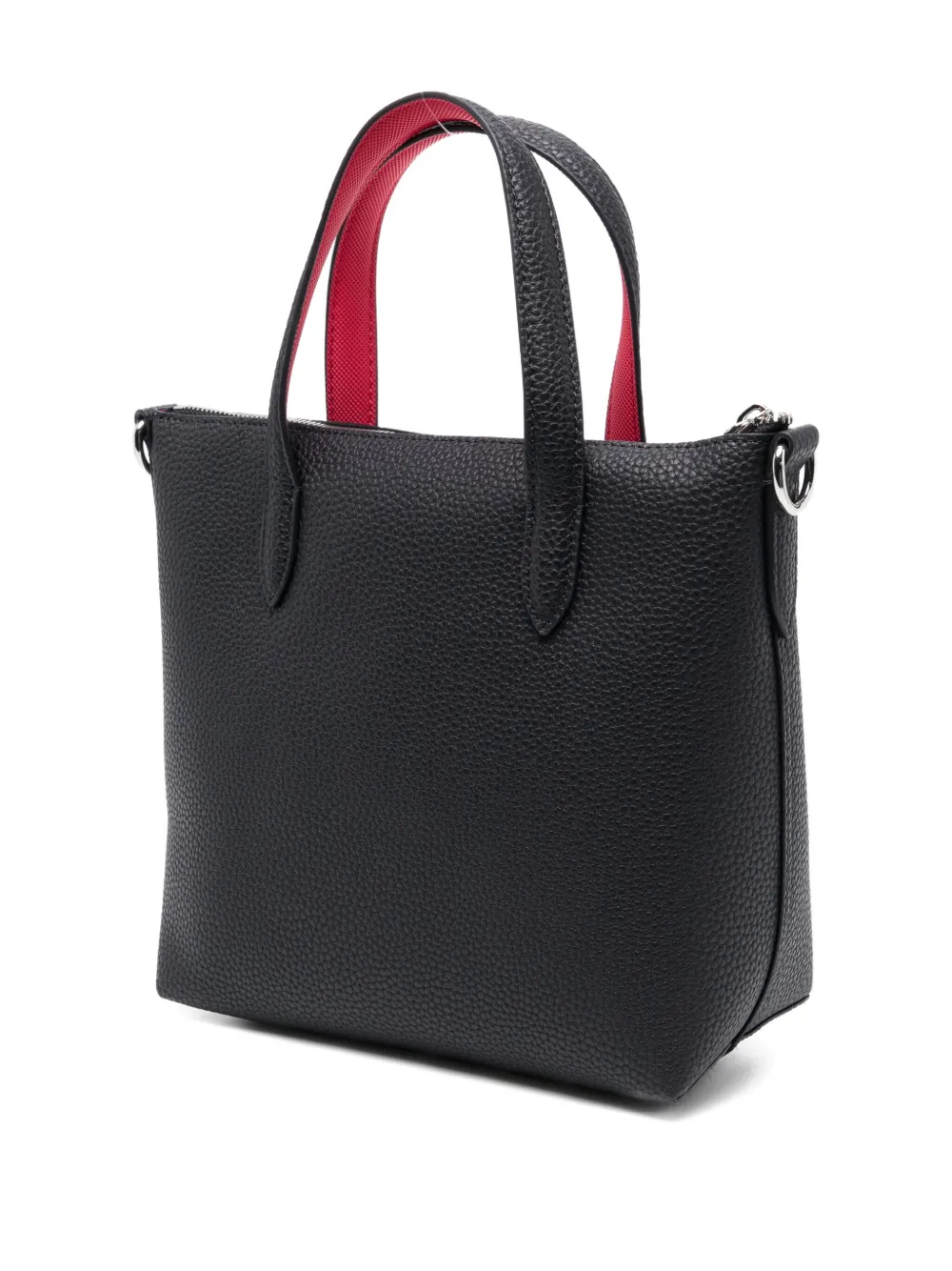Lacoste Anna Vertical Tote Bag In Black