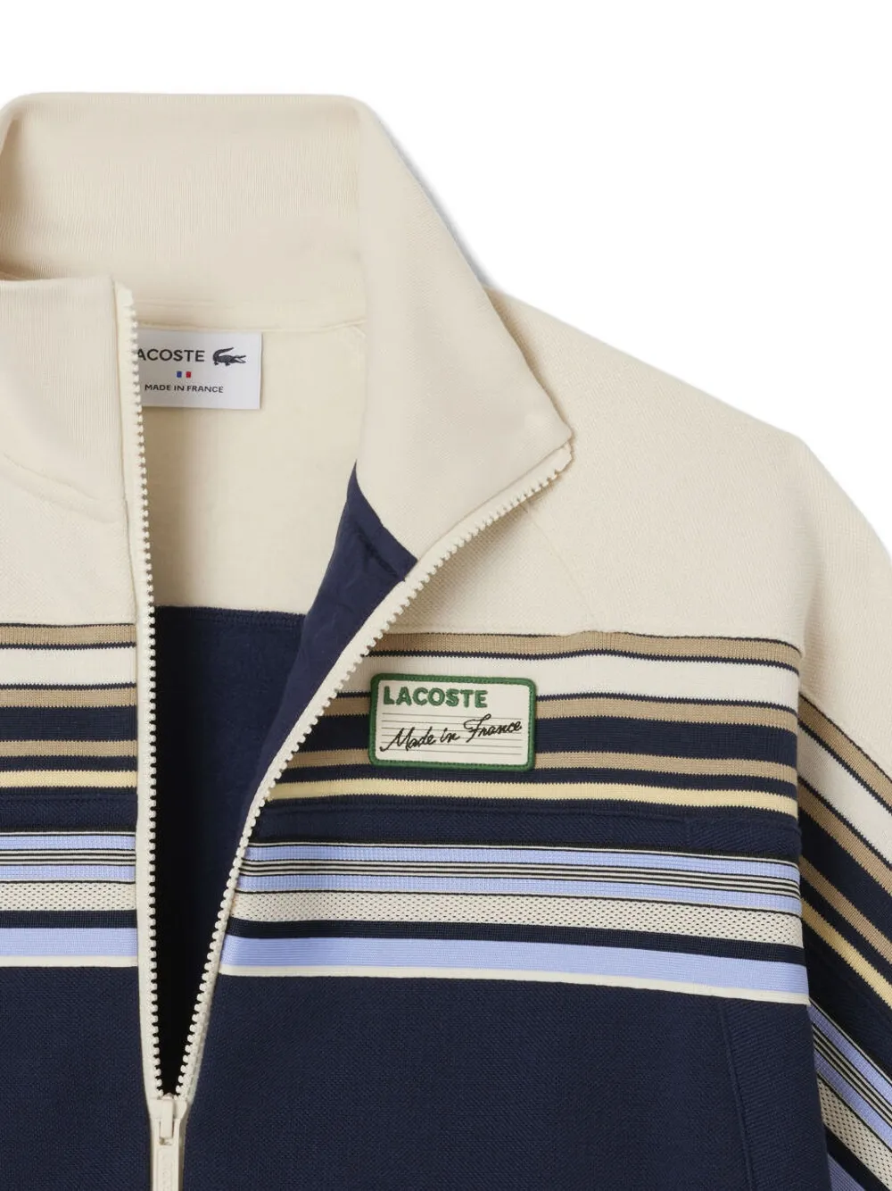 Lacoste Sweater met logopatch Blauw