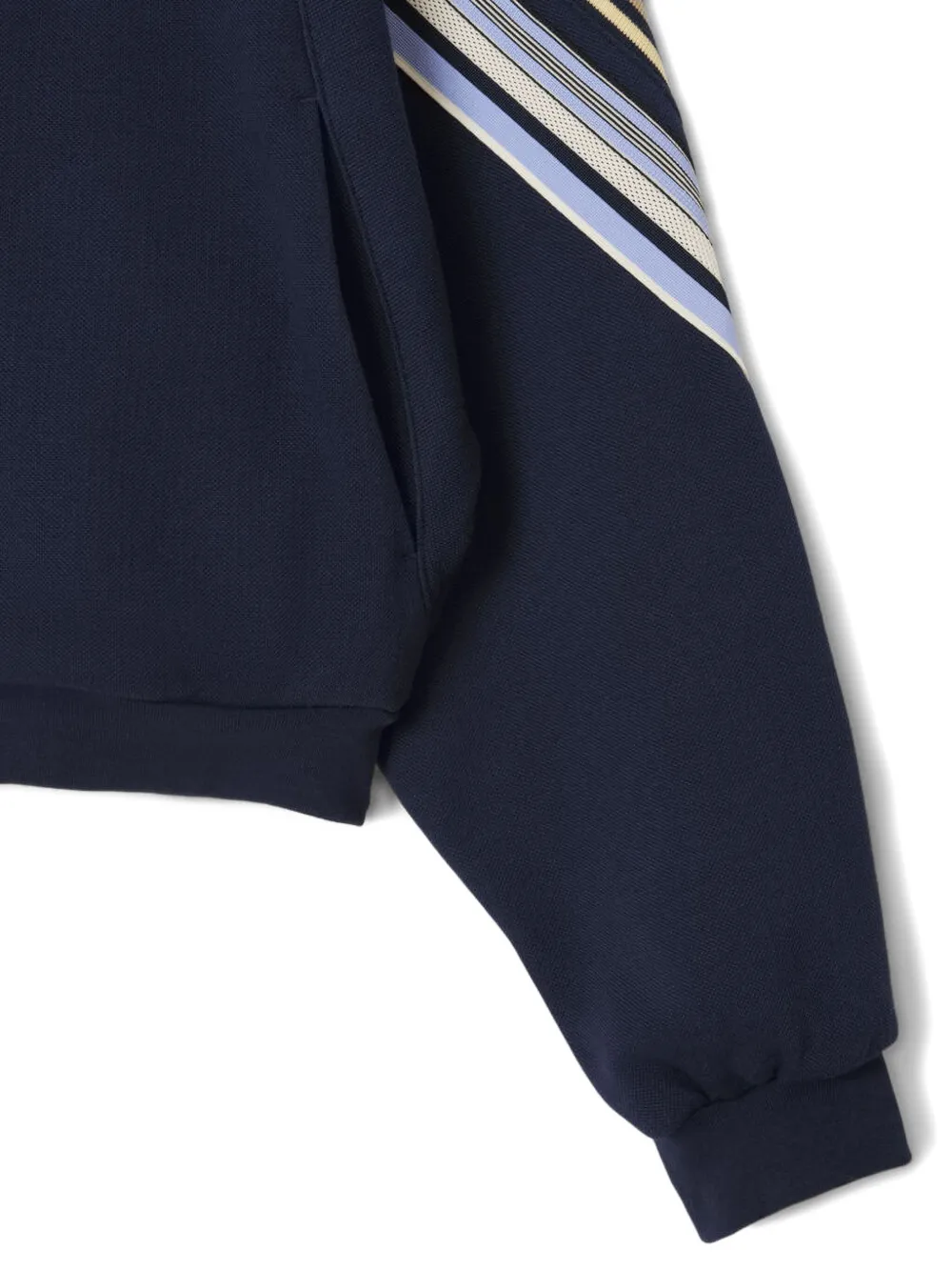 Lacoste Sweater met logopatch Blauw