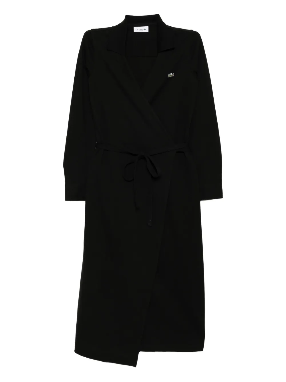 Lacoste logo-patch dress | Black | Image 1