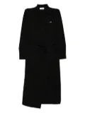 Lacoste logo-patch dress - Black