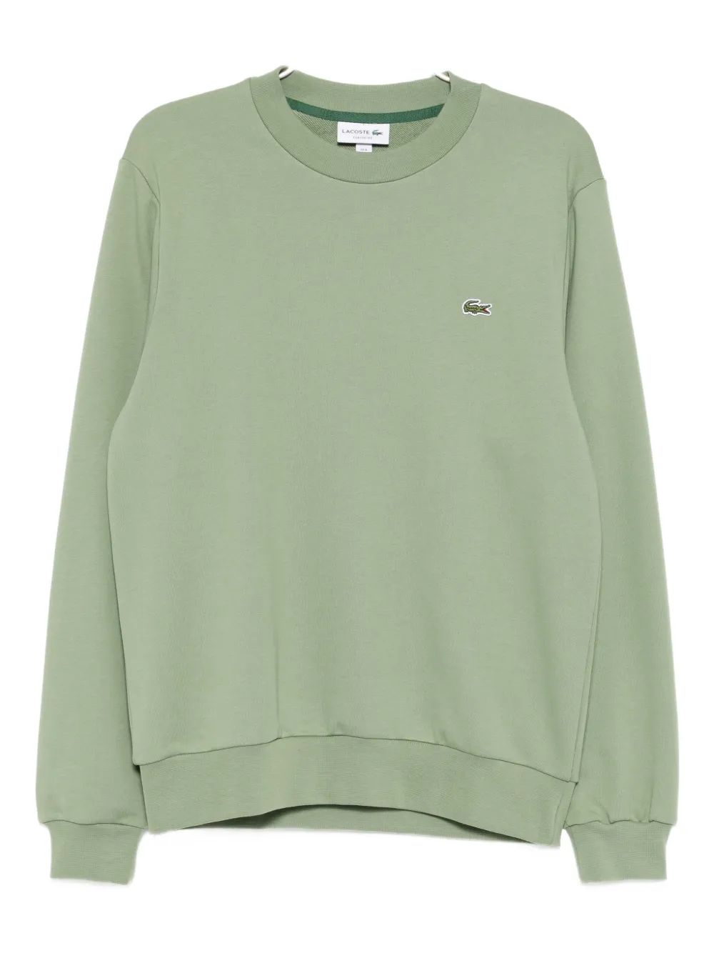 Lacoste Sweater met logopatch Groen