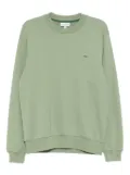 Lacoste logo-patch sweatshirt - Green