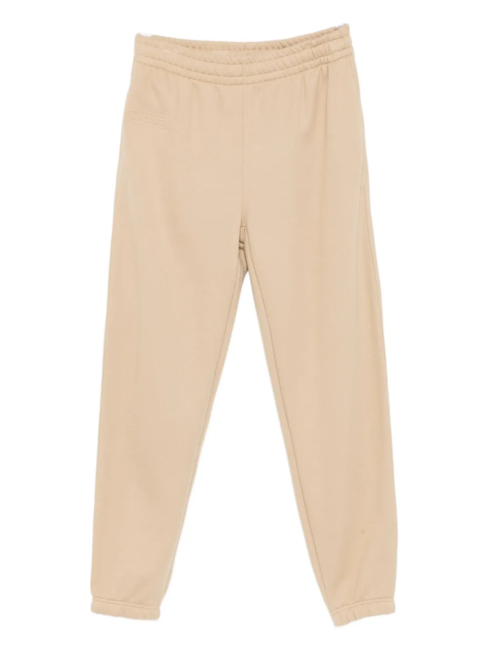 Lacoste logo-debossed track pants Beige