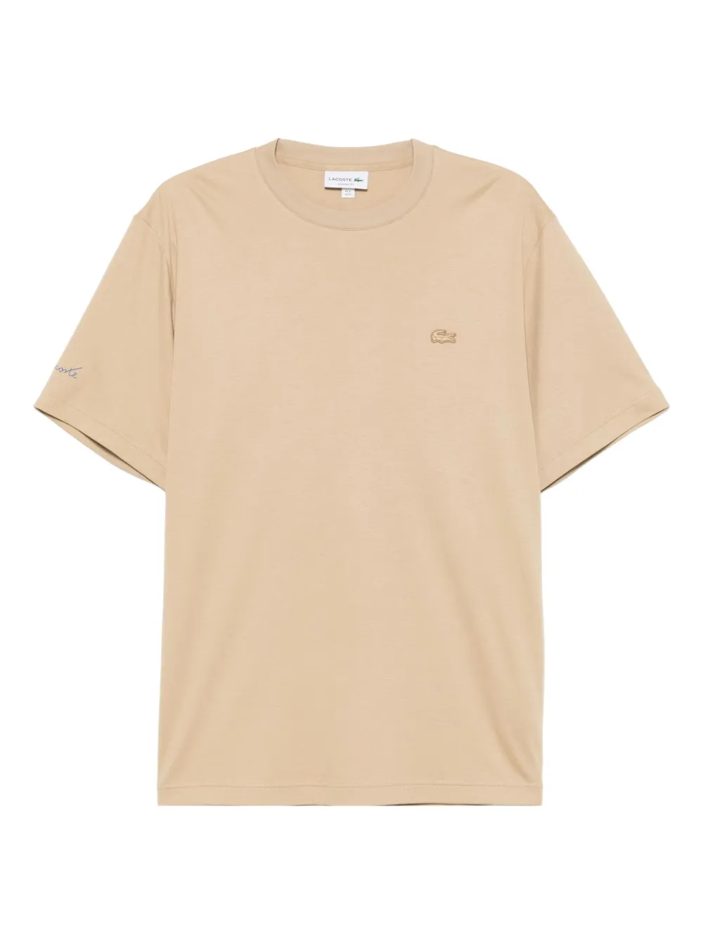 Lacoste エンブロイダリー Tシャツ - ニュートラル Lacoste エンブロイダリー Tシャツ - ニュートラル