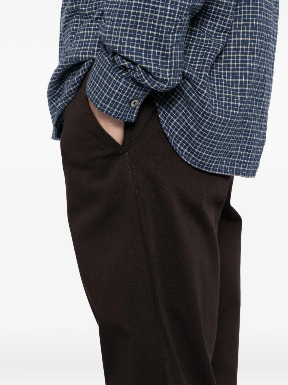 Lacoste Broek met logopatch Bruin