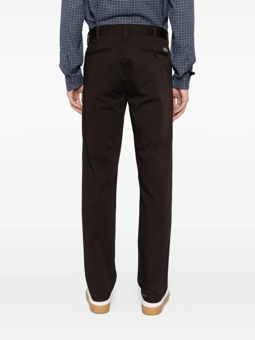 Lacoste Broek met logopatch Bruin