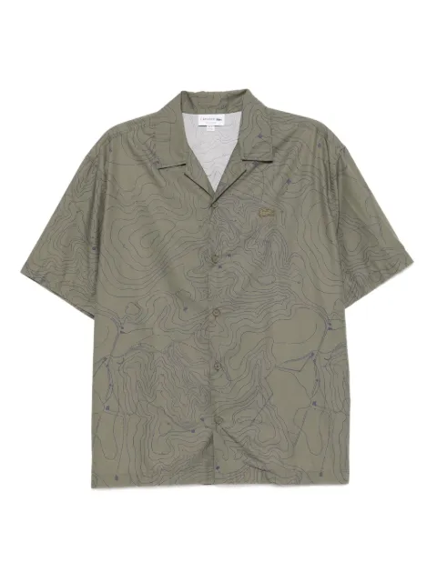 Lacoste logo-embroidered shirt