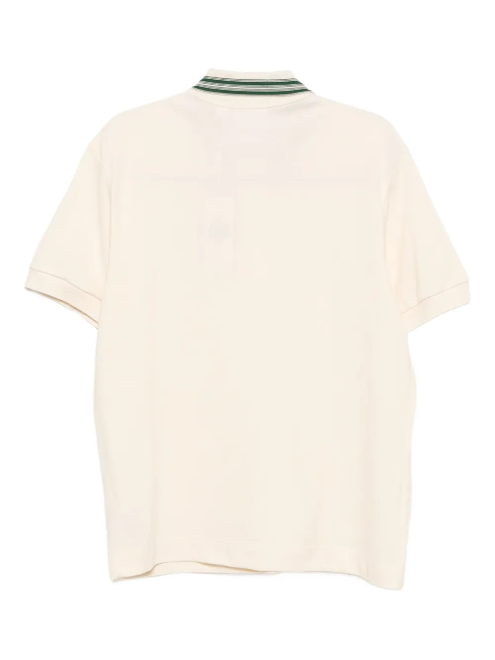 Lacoste logo-embroidered polo shirt - Beige