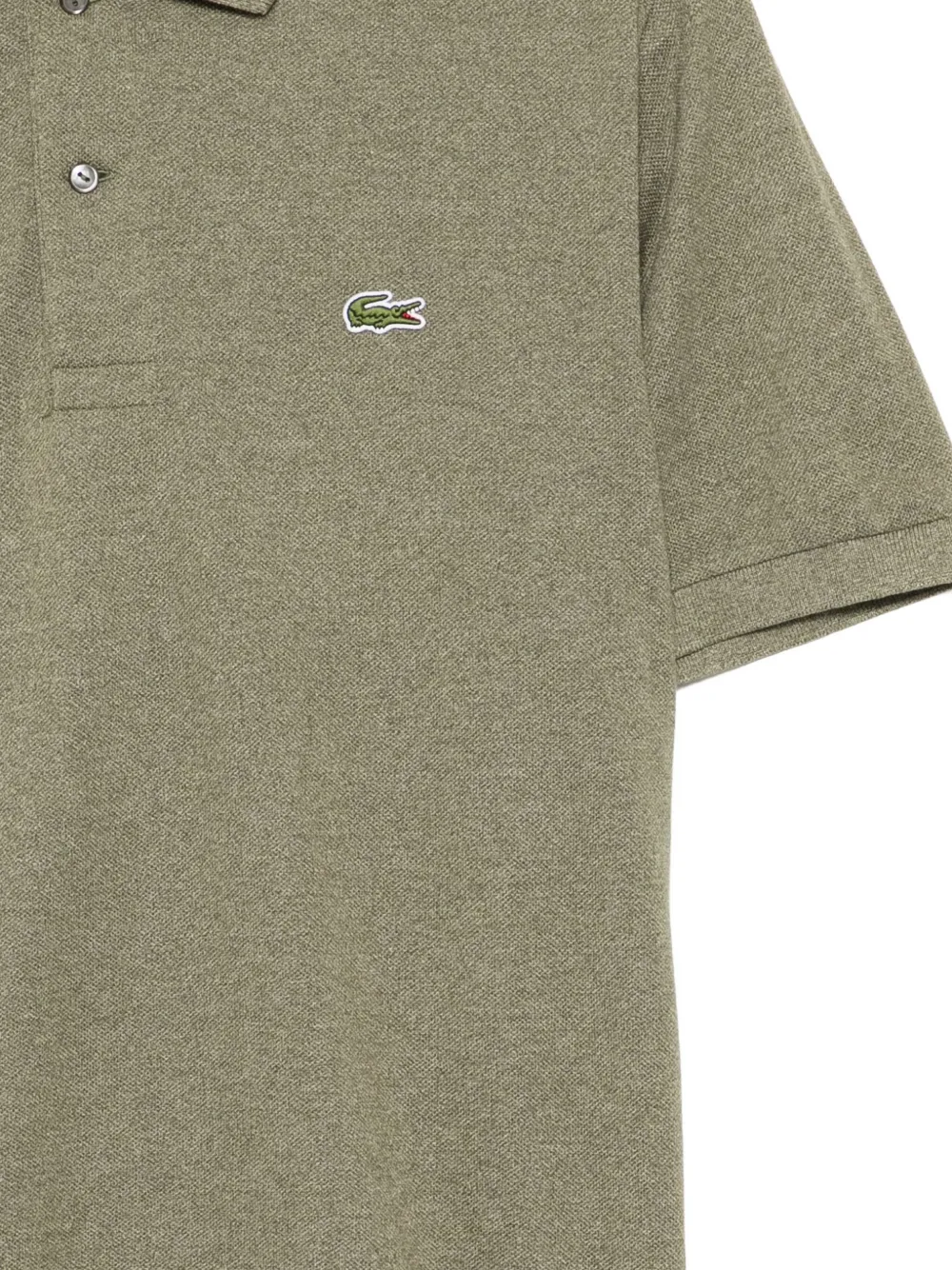 Lacoste Poloshirt met logo-applicatie Groen