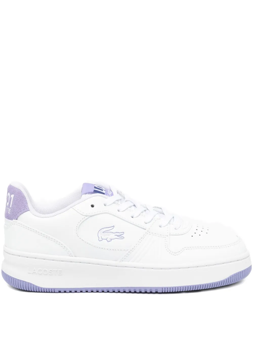 Lacoste L001 Set leather trainers - Bianco