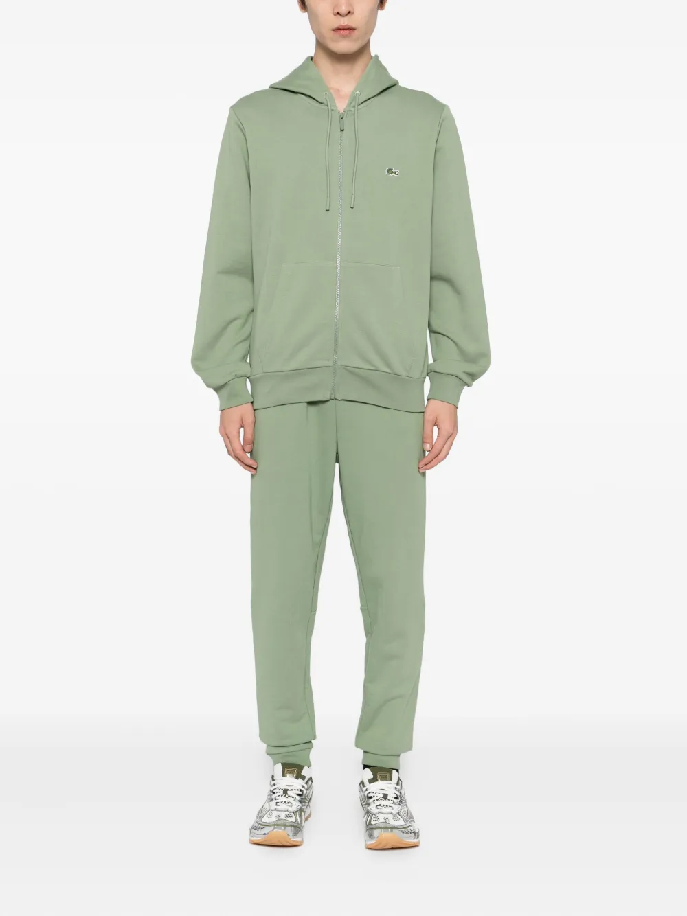 Lacoste Katoenen trainingsbroek - Groen