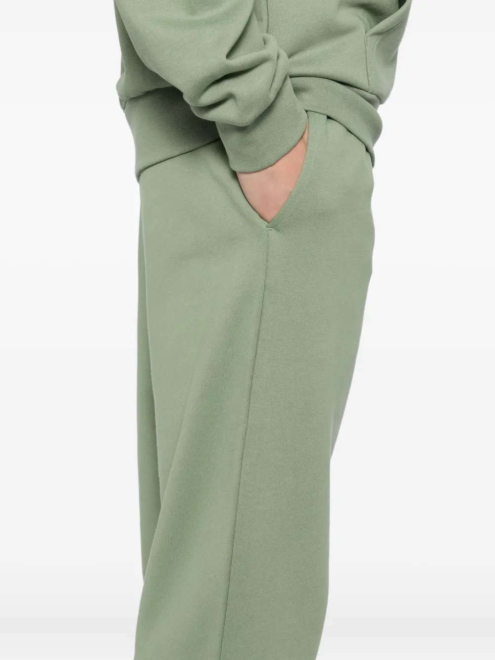 Lacoste Katoenen trainingsbroek Groen