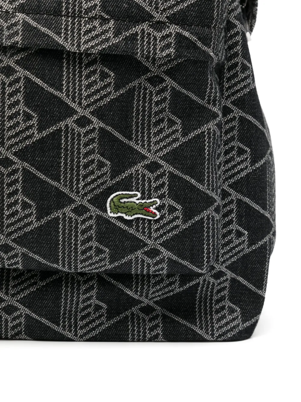 Lacoste Neocroc rugzak Zwart