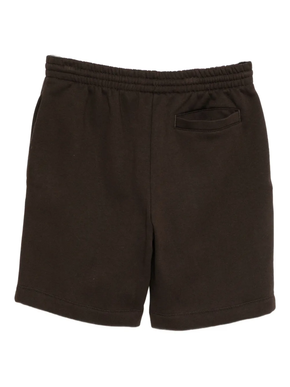 Lacoste Shorts met geborduurd logo - Bruin