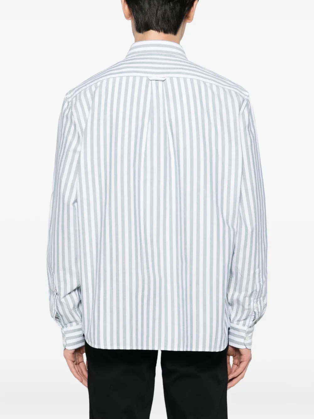 Lacoste Overhemd met logo-applicatie Wit