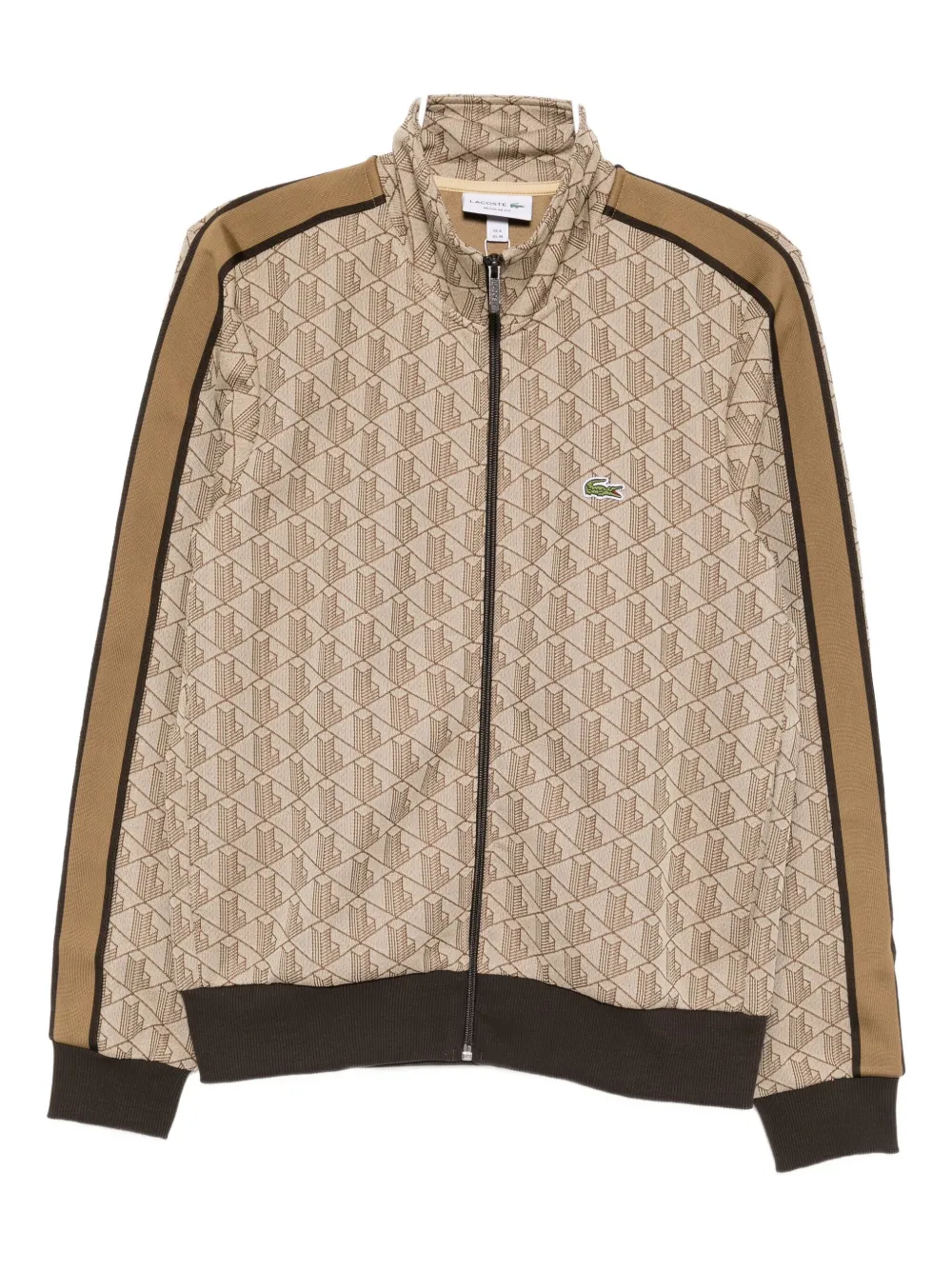 Lacoste Paris Jacket In Brown