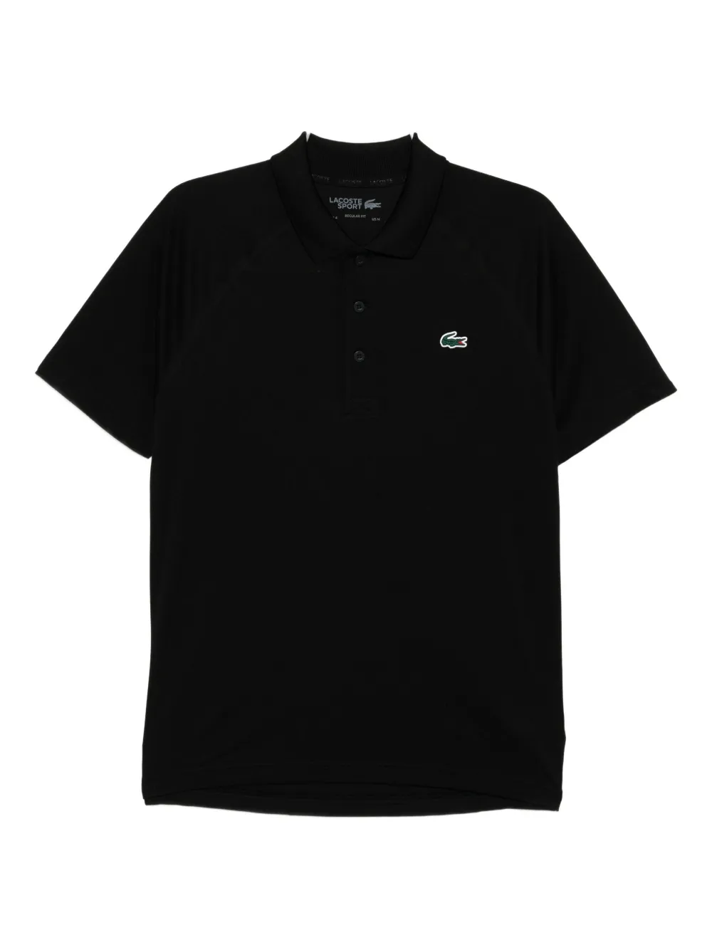 Lacoste Performance poloshirt met UV-bescherming Zwart